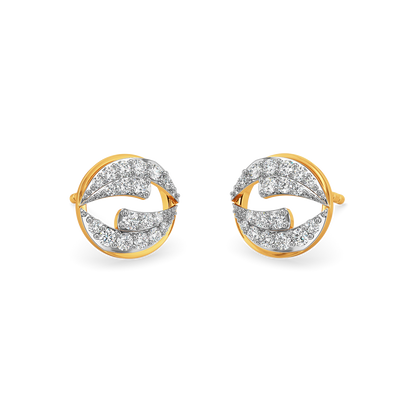 Slaying in Drapes Diamond Earrings