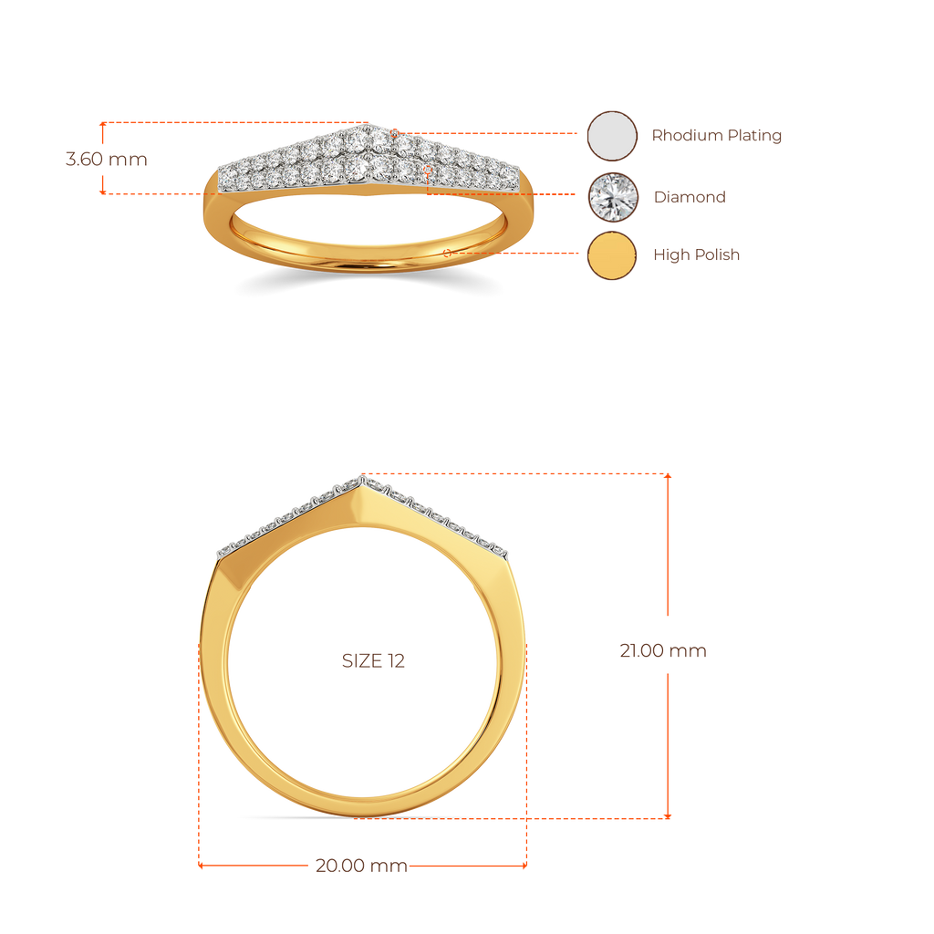 Drapes Defined Diamond Rings