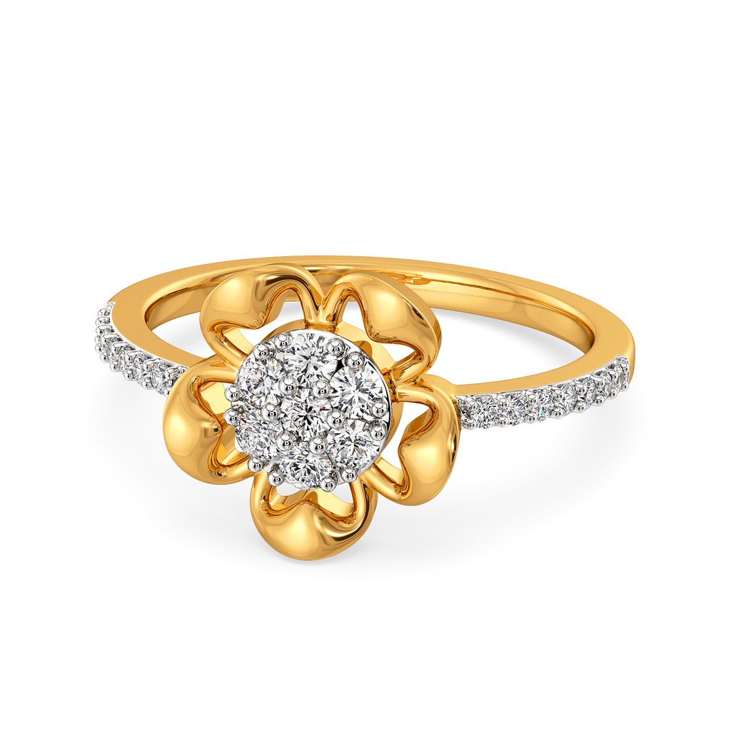 Petal Depth Diamond Rings