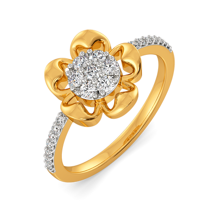 Petal Depth Diamond Rings