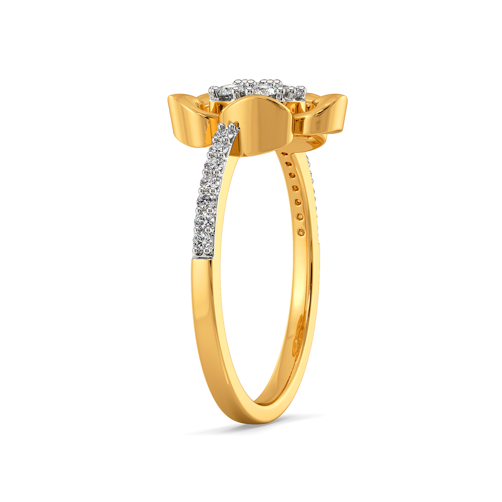 Petal Depth Diamond Rings