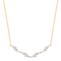 Fringe Effect Diamond Necklaces
