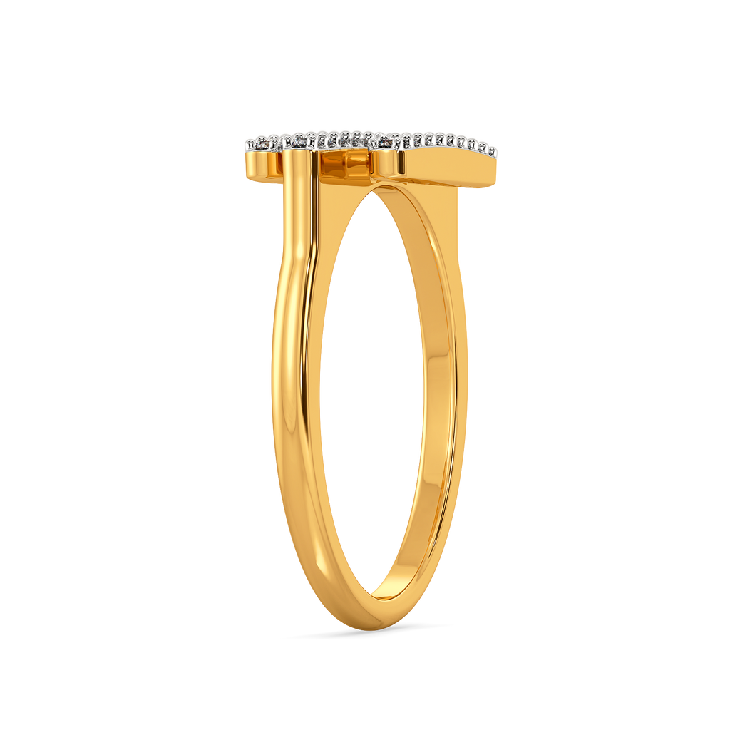 Dramatic Fringe Diamond Rings