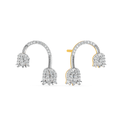 Bloom Verse Diamond Earrings
