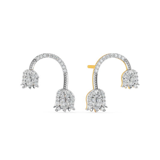 Bloom Verse Diamond Earrings