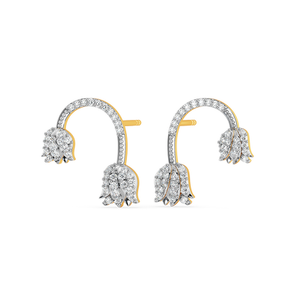 Bloom Verse Diamond Earrings
