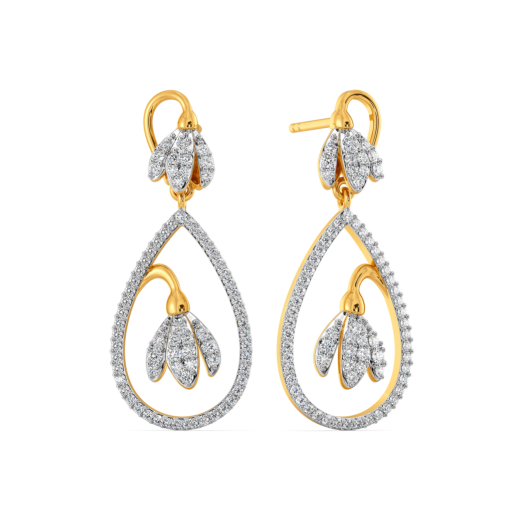 Midnight Vibes Only Diamond Earrings