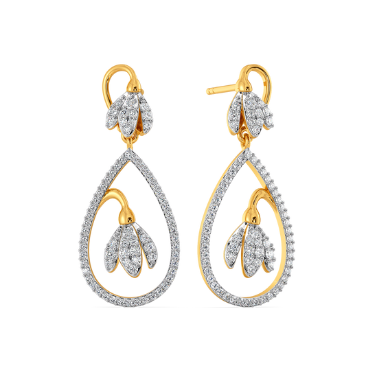 Midnight Vibes Only Diamond Earrings