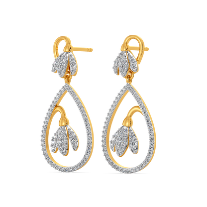 Midnight Vibes Only Diamond Earrings