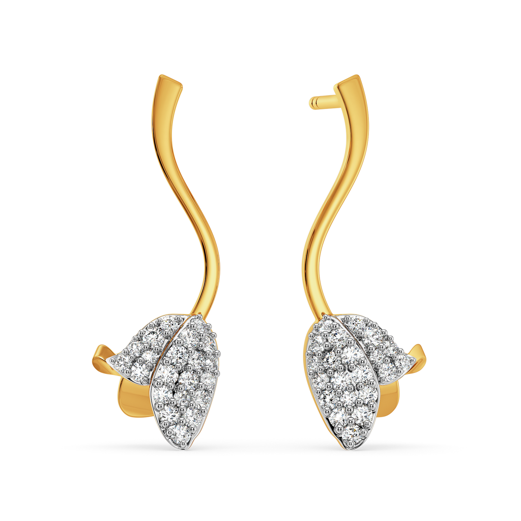 Whispering Secrets Diamond Earrings