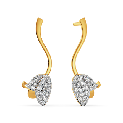 Whispering Secrets Diamond Earrings