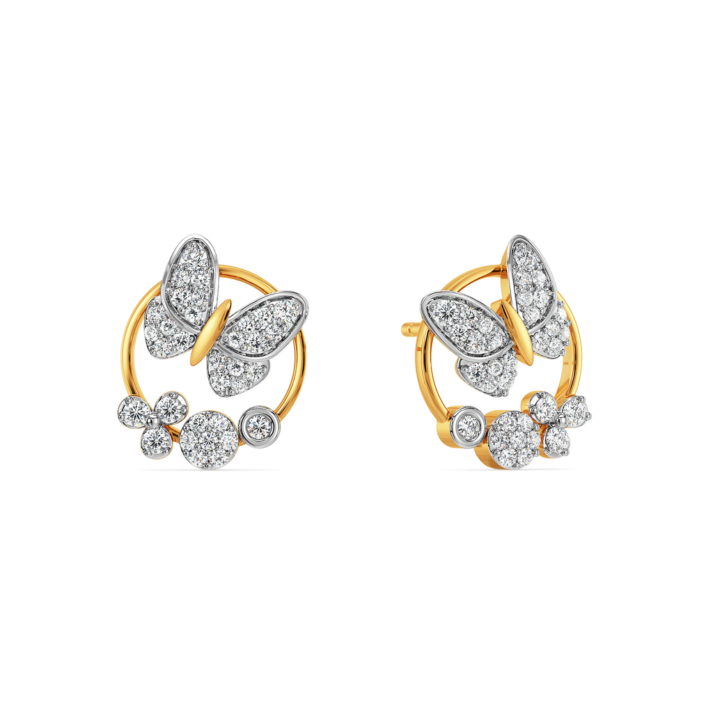 Drawn to Nostalgia Diamond Earrings