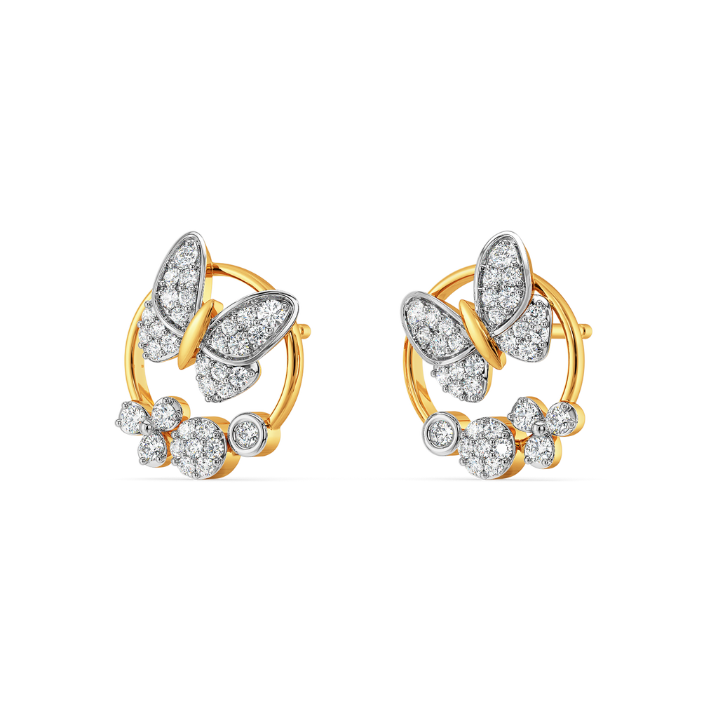 Drawn to Nostalgia Diamond Earrings