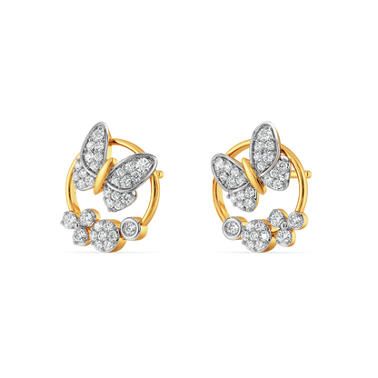 Drawn to Nostalgia Diamond Earrings