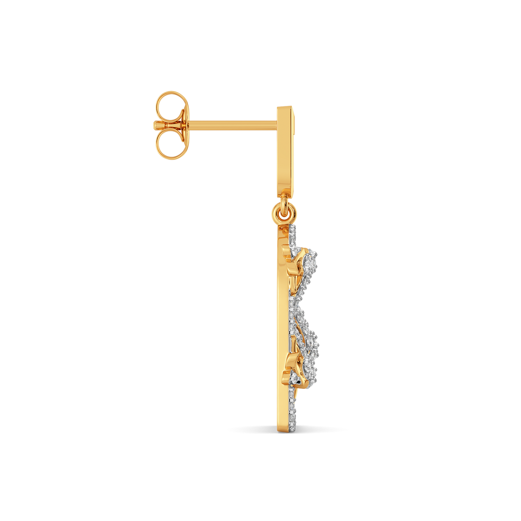Party in the Royal Garden  Diamond Earrings