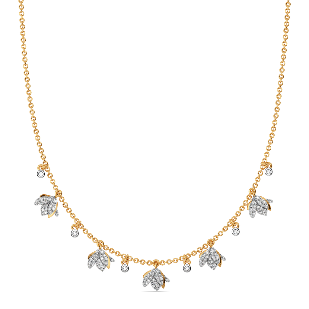Party in the Royal Garden  Diamond Necklaces