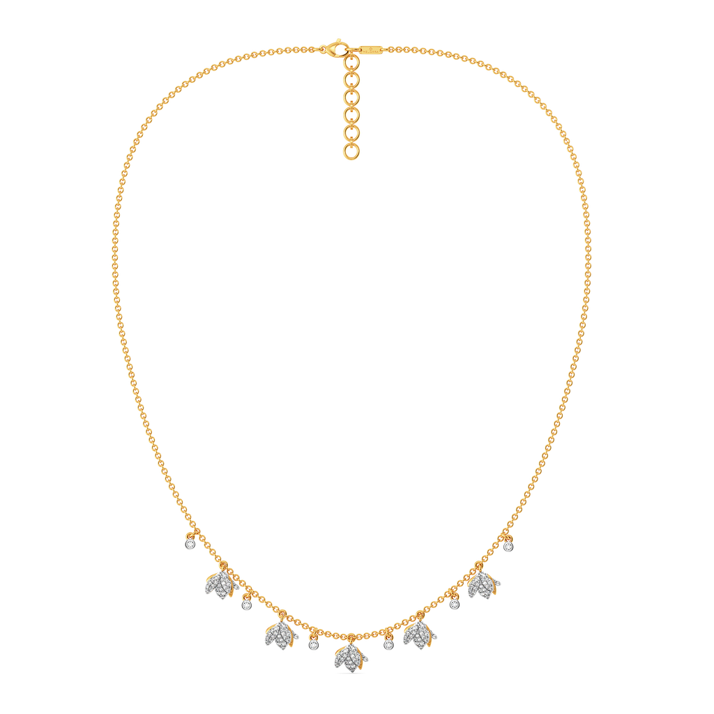 Party in the Royal Garden  Diamond Necklaces