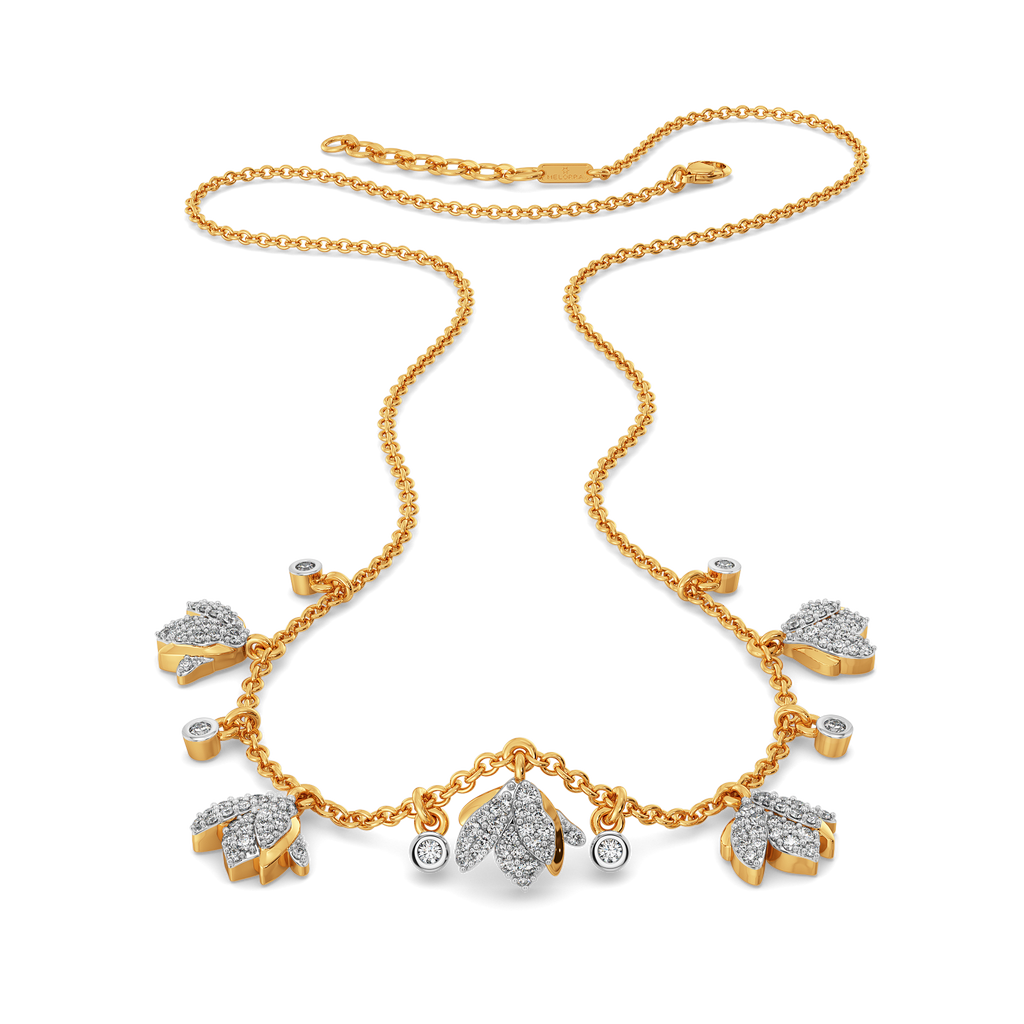 Party in the Royal Garden  Diamond Necklaces