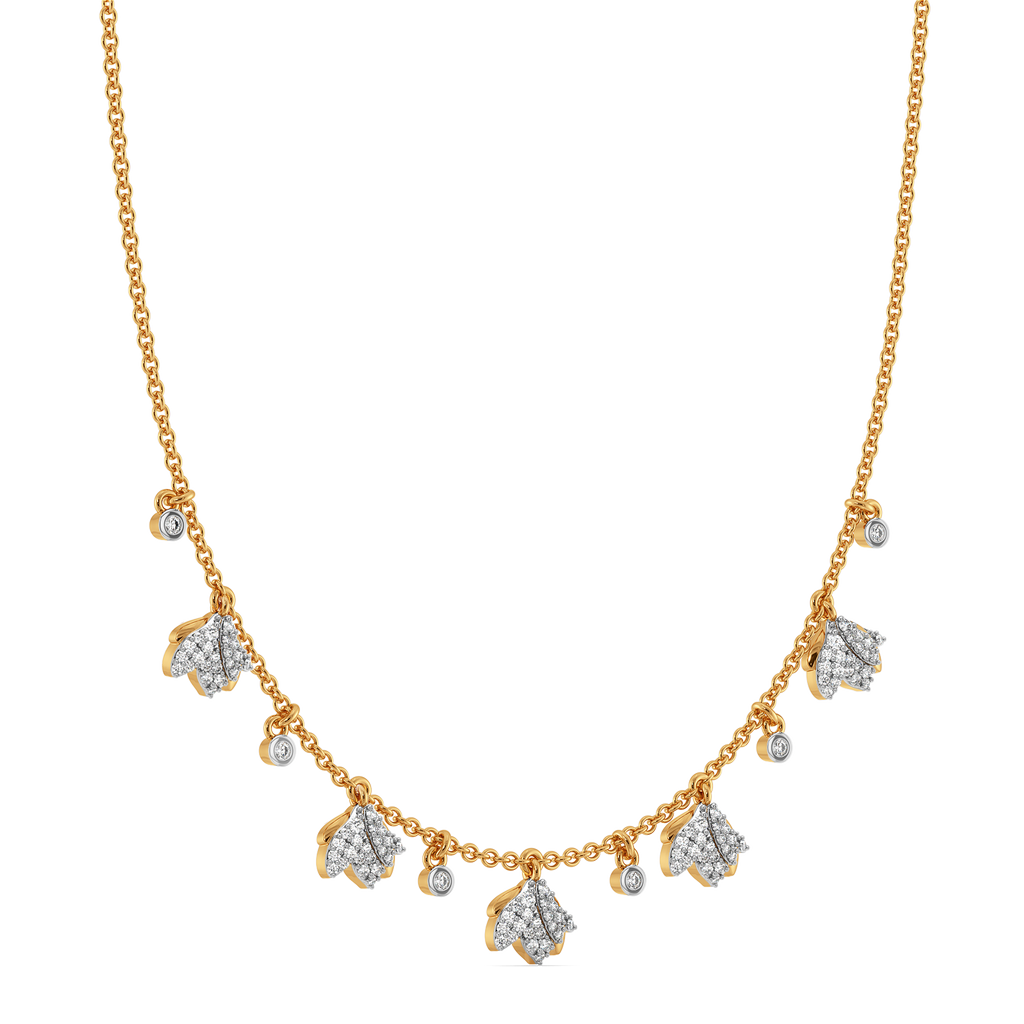 Party in the Royal Garden  Diamond Necklaces