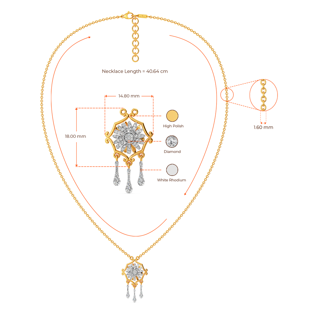 Royal Garden Diamond Necklaces