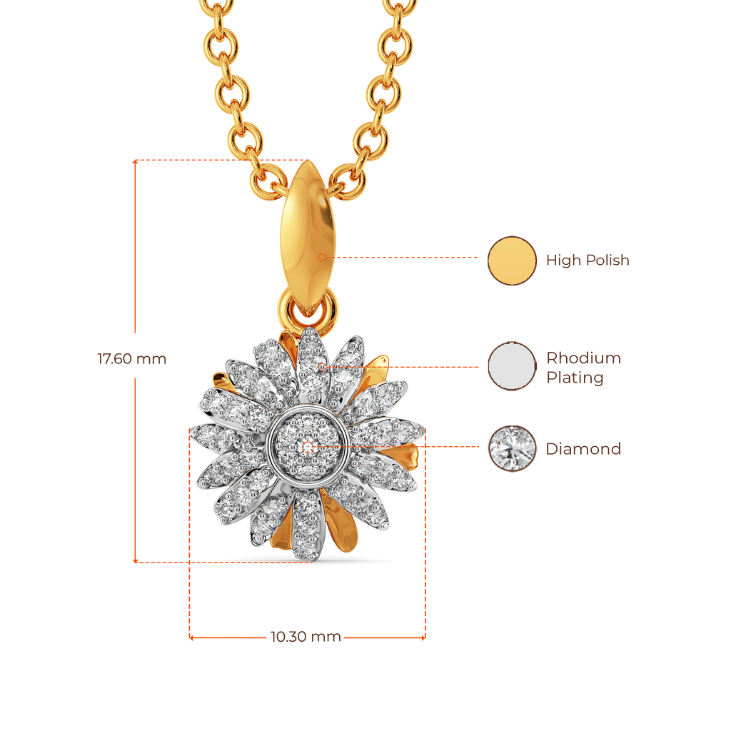 Royal Garden Diamond Pendants