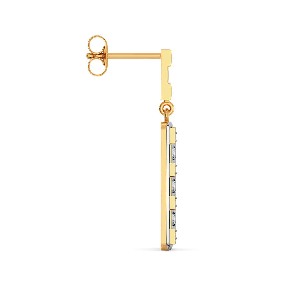 Just Checkin Diamond Earrings