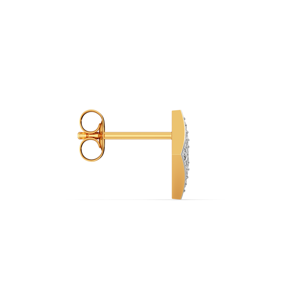 Checks in the Box Diamond Earrings