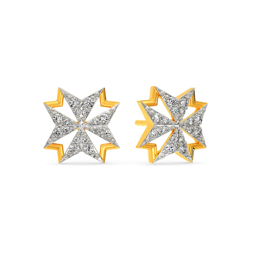Corporate Cocktail Diamond Earrings