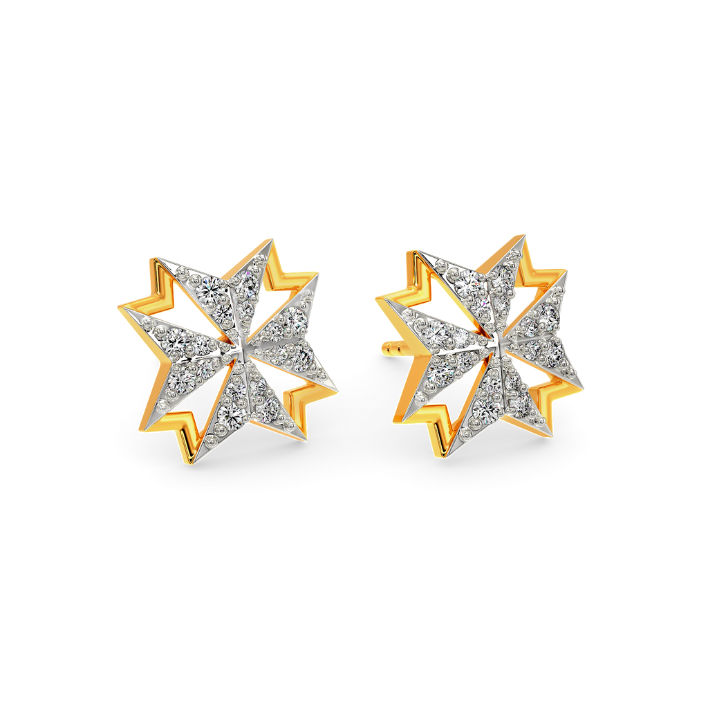 Corporate Cocktail Diamond Earrings