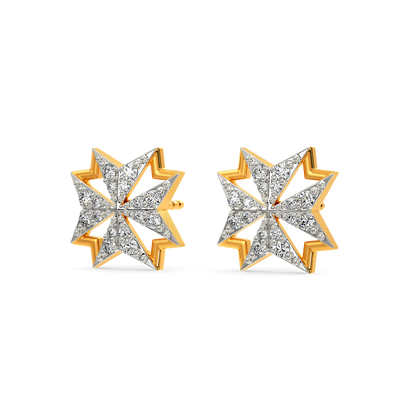 Corporate Cocktail Diamond Earrings