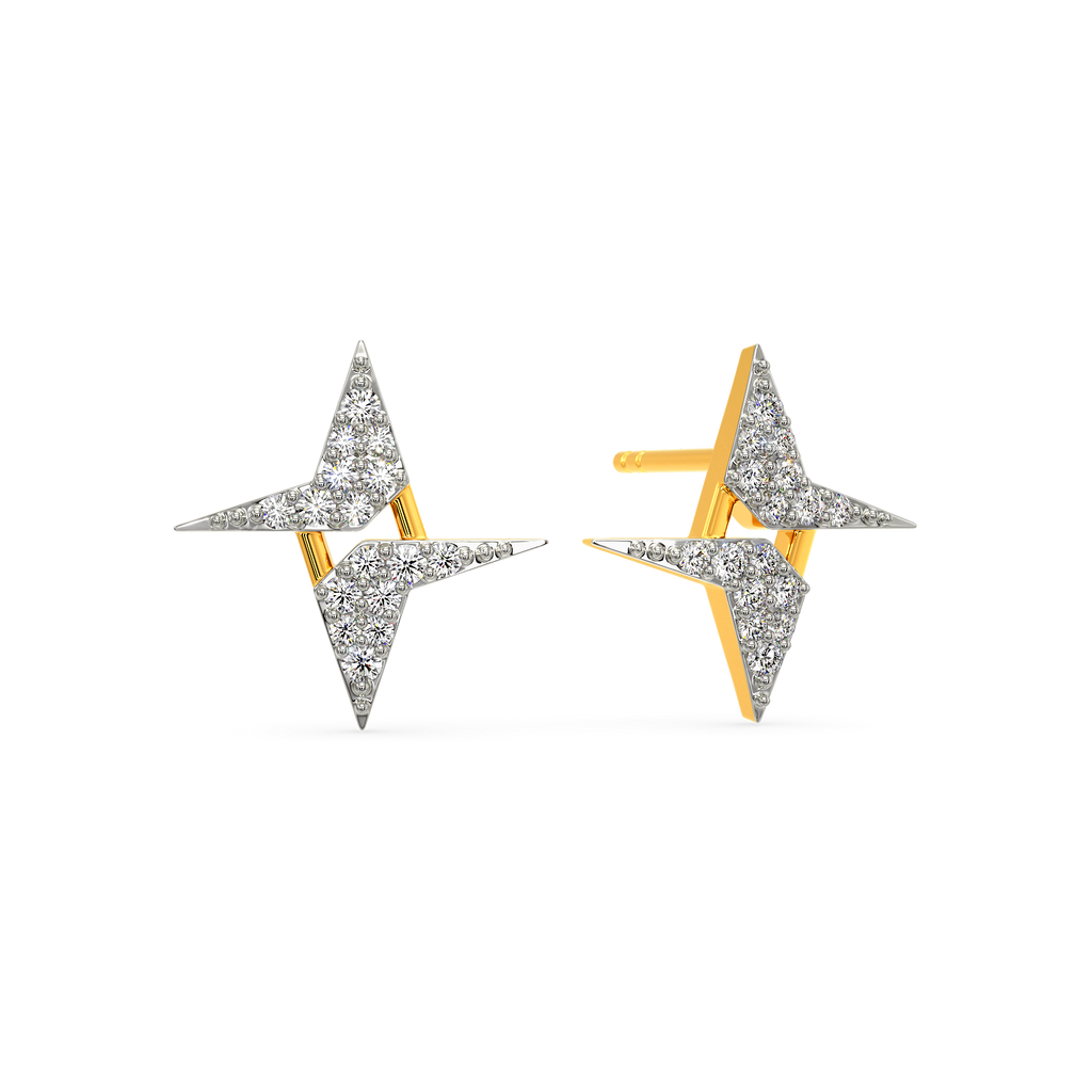 Corporate Fetish Diamond Earrings