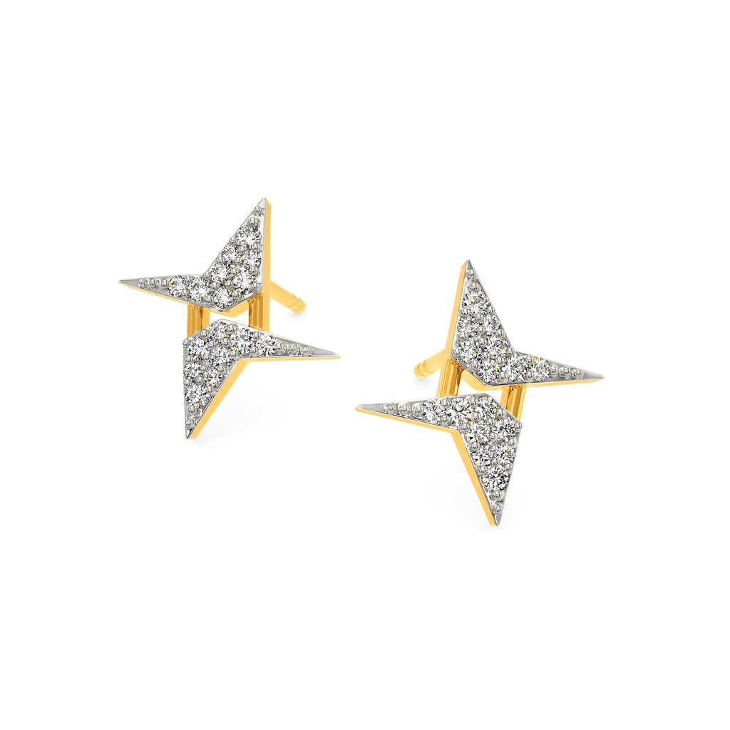 Corporate Fetish Diamond Earrings