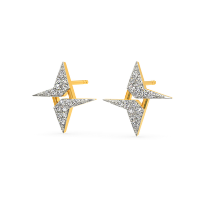 Corporate Fetish Diamond Earrings