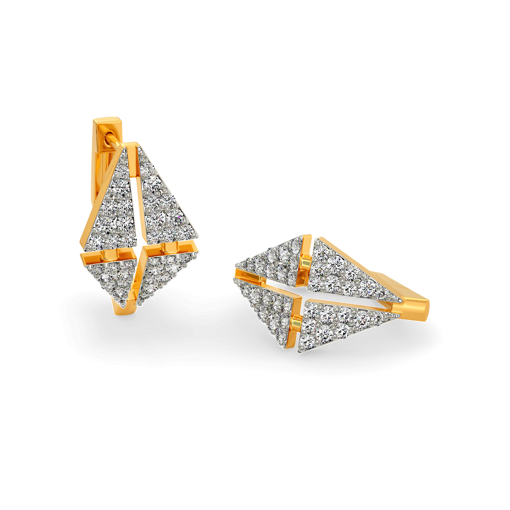 No Nonsense Business Diamond Earrings