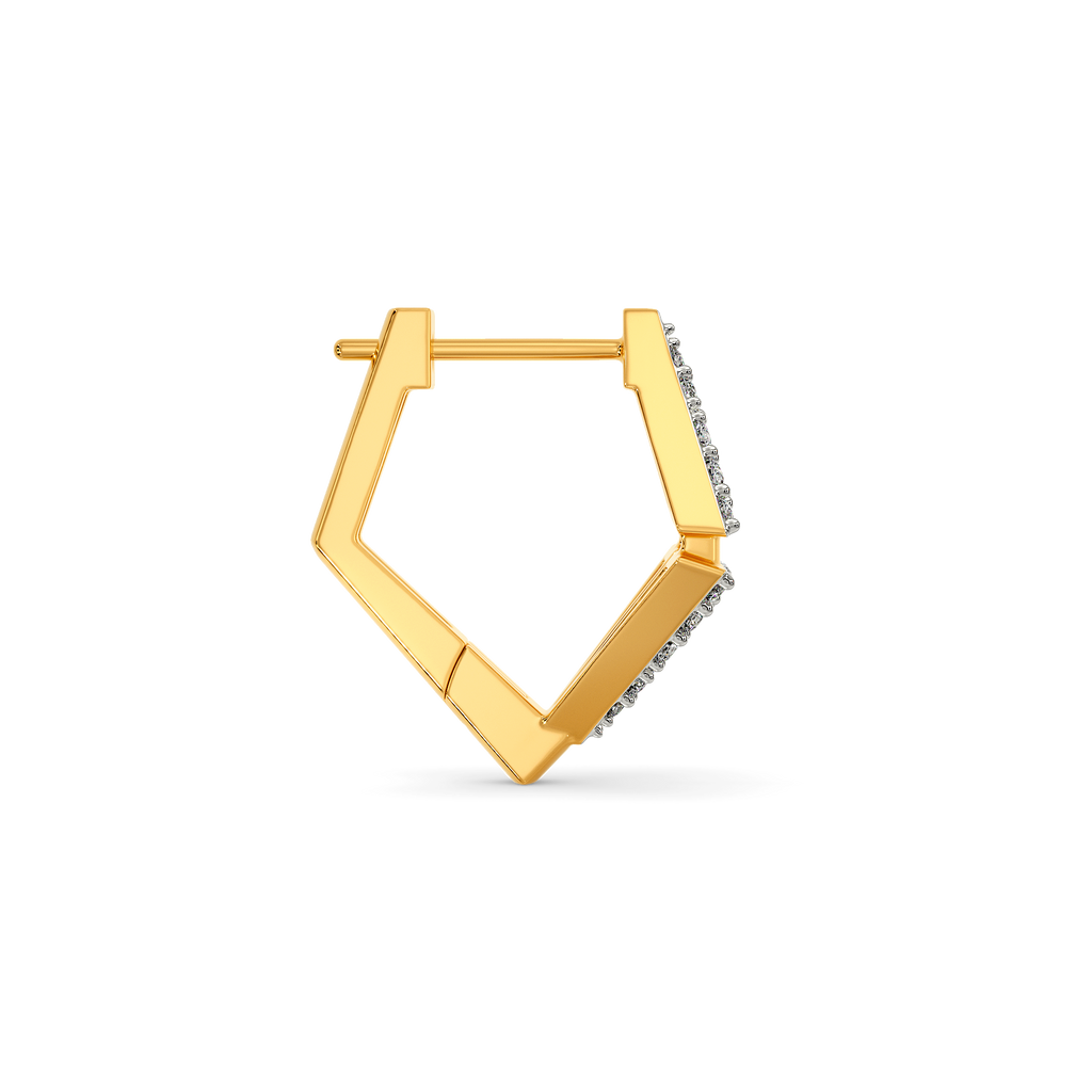 No Nonsense Business Diamond Earrings