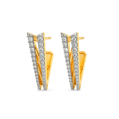 In Corp Land Diamond Earrings