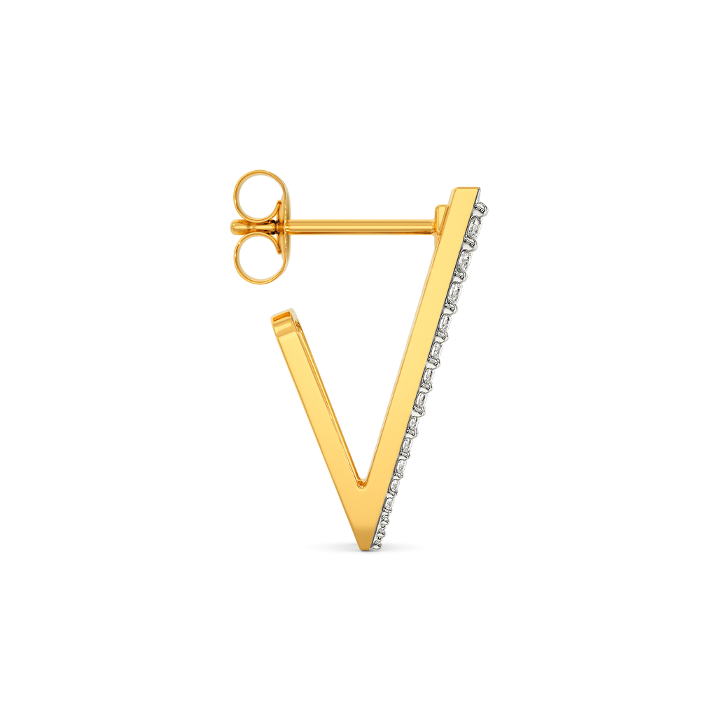 In Corp Land Diamond Earrings