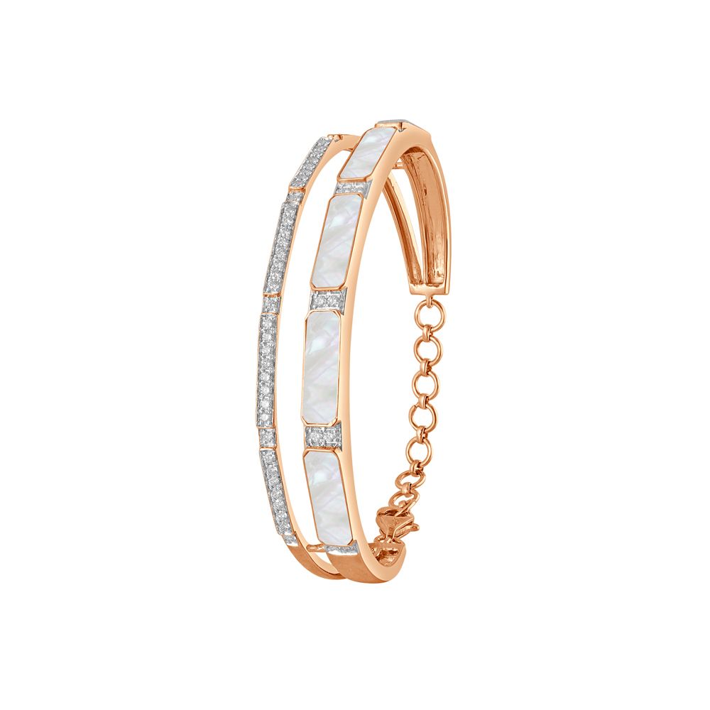 Rose Gold Mother of Pearl Desired Bracelet