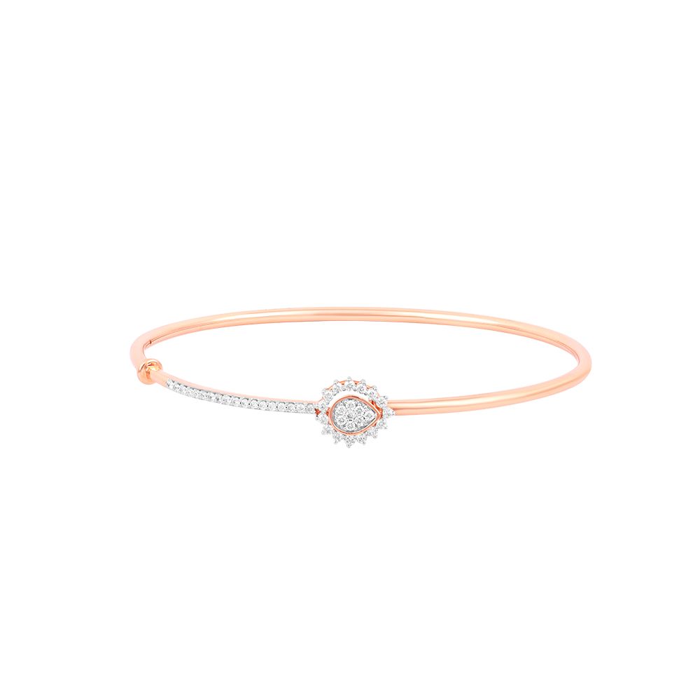 Rosy Radiance Diamond Bracelet