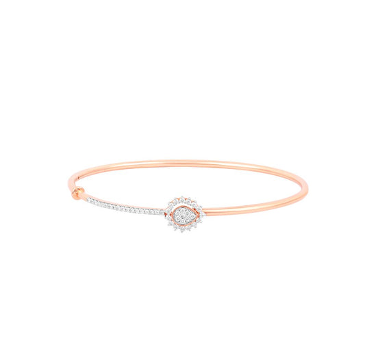 Rosy Radiance Diamond Bracelet