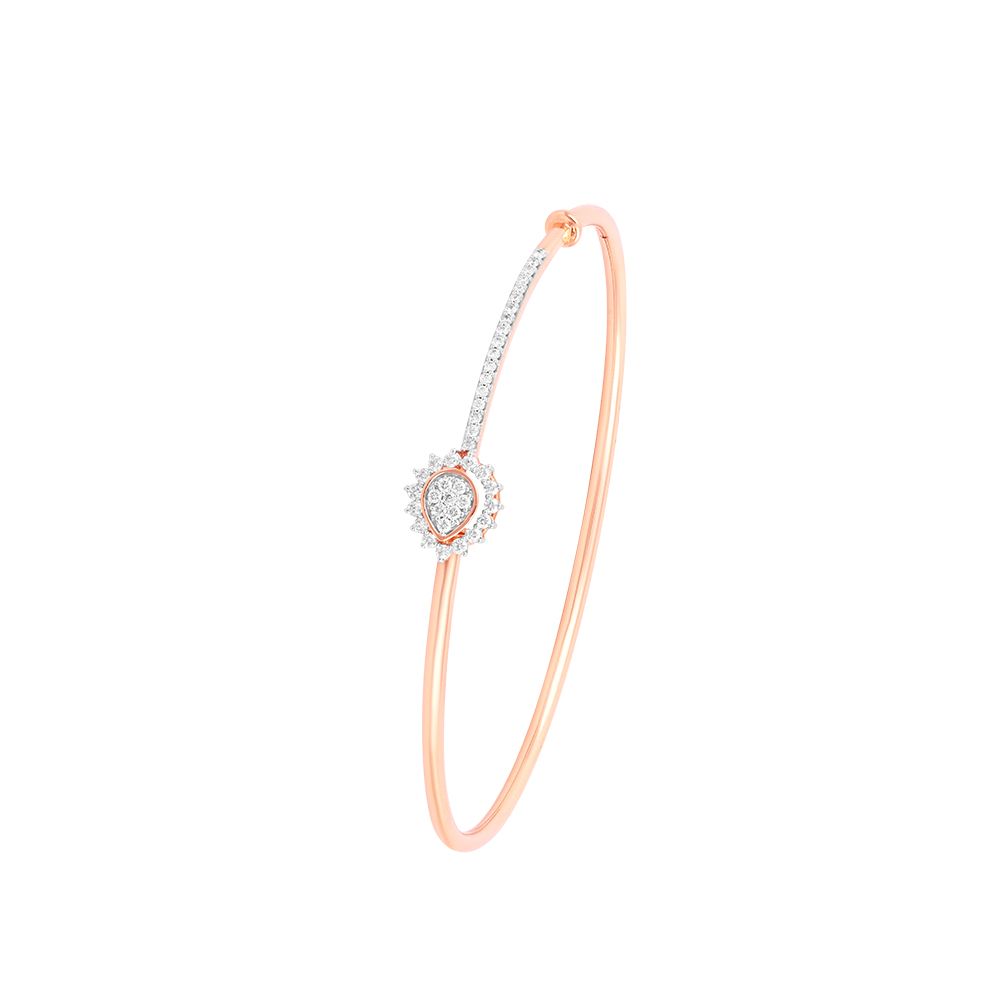 Rosy Radiance Diamond Bracelet