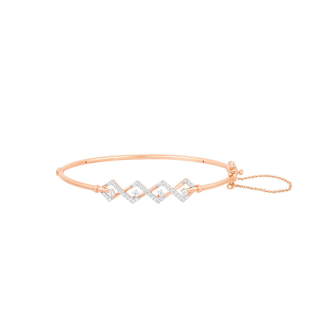 Gilded Glamour Diamond Bracelet