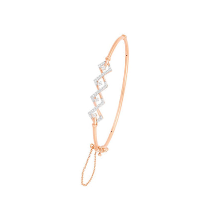 Gilded Glamour Diamond Bracelet