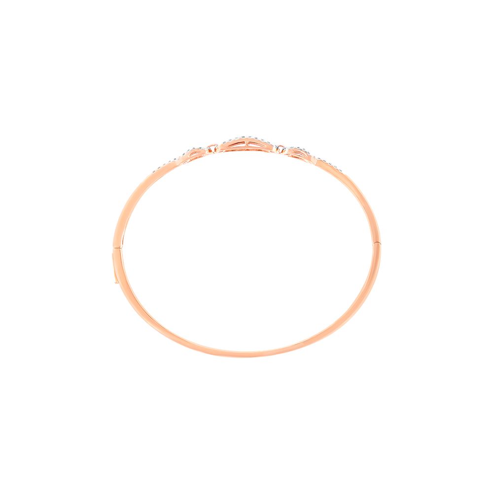 Rose Petal Diamond Bracelet