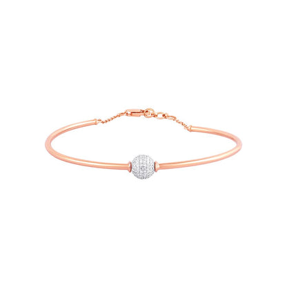 Stately Geometric Design Solis Diamond Bracelet
