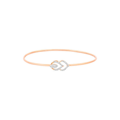 Rosy Cascade Diamond Bracelet