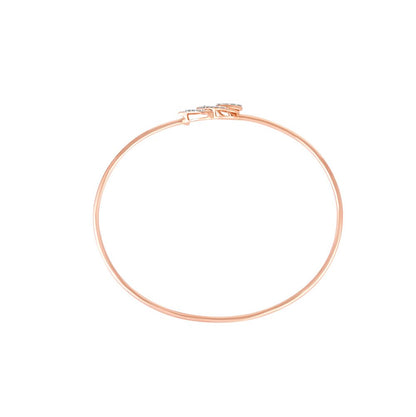 Rosy Cascade Diamond Bracelet