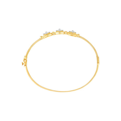 Sunlit Splendor Floral Diamond Bracelet