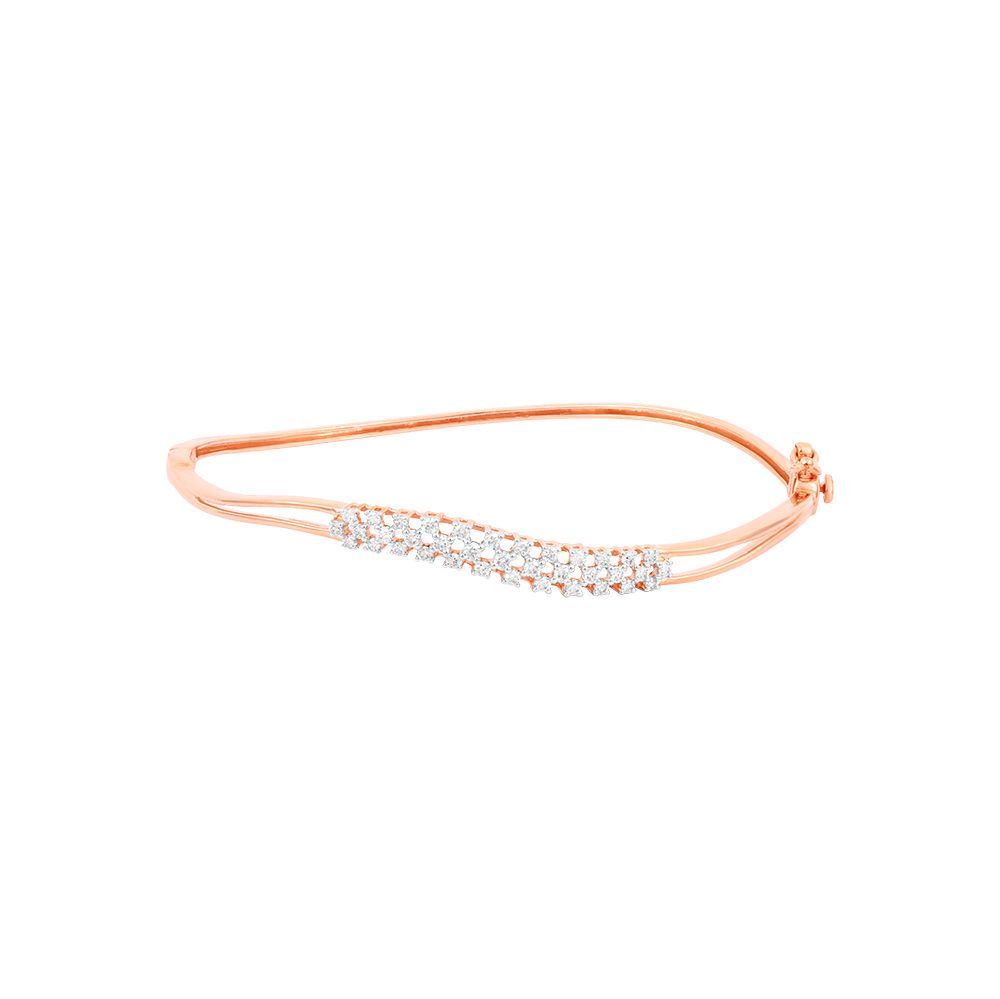 Rose Gold Romance Diamond Bracelet