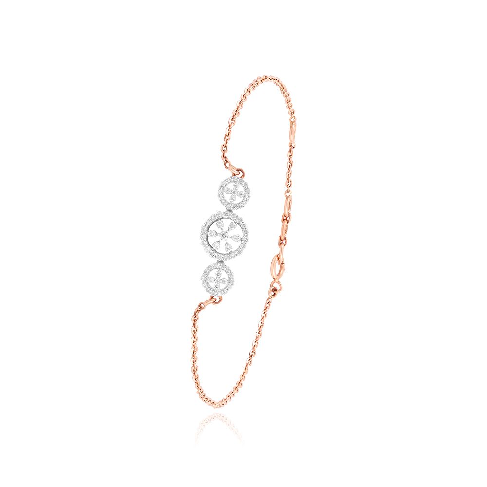 Beautiful Floral Chain Bracelet